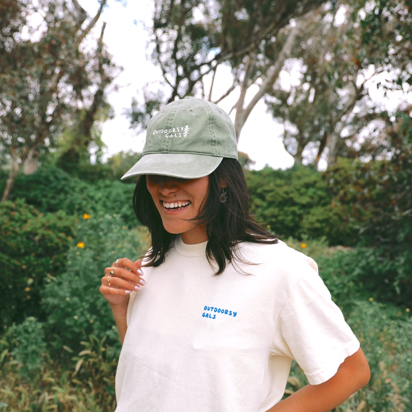 Outdoorsy Gals | Olive Dad Hat