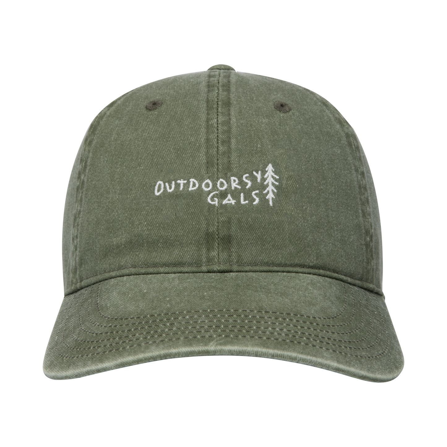 Outdoorsy Gals | Olive Dad Hat