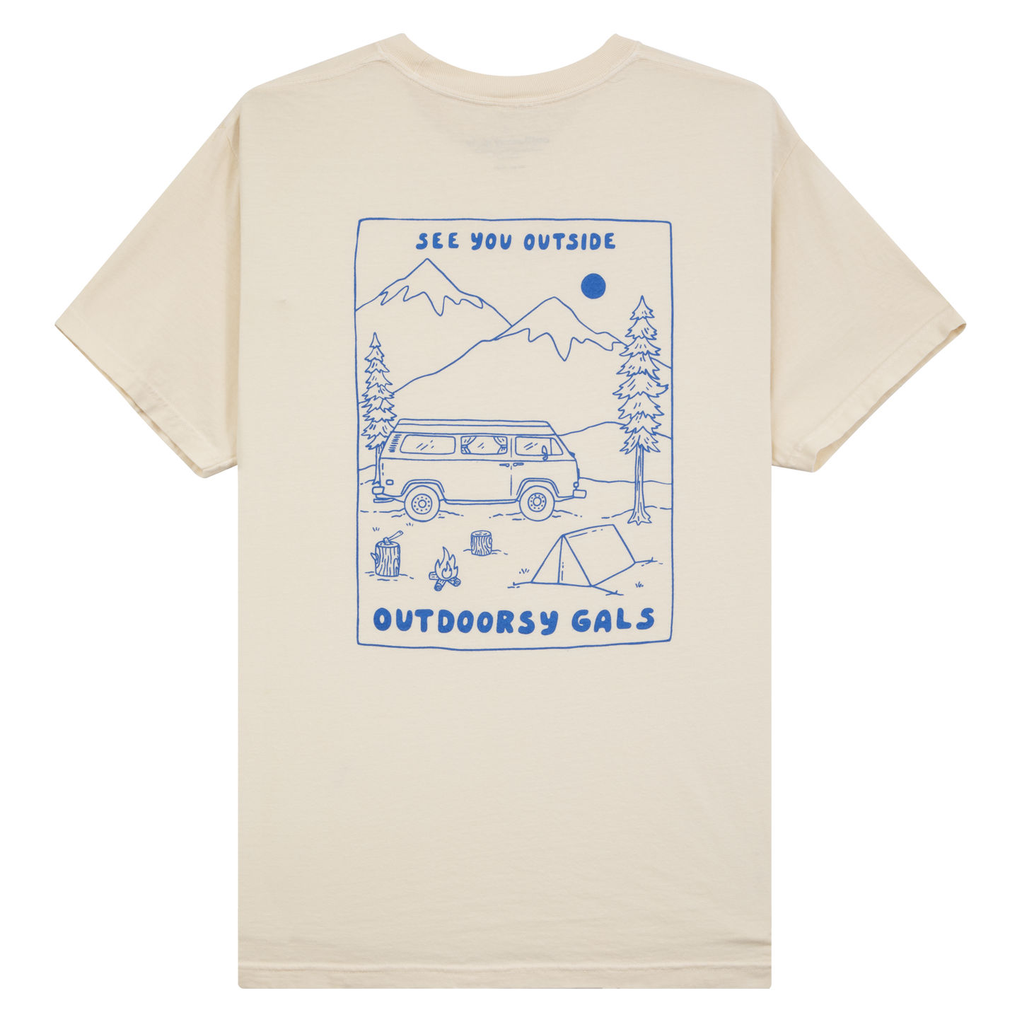 See You Outside | Ivory Tee