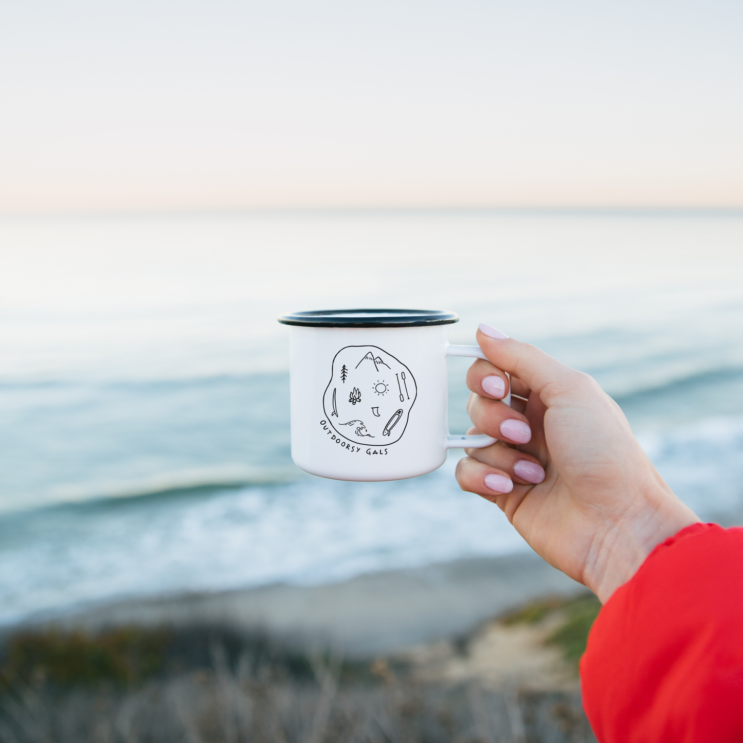 Outdoorsy Campfire Mug