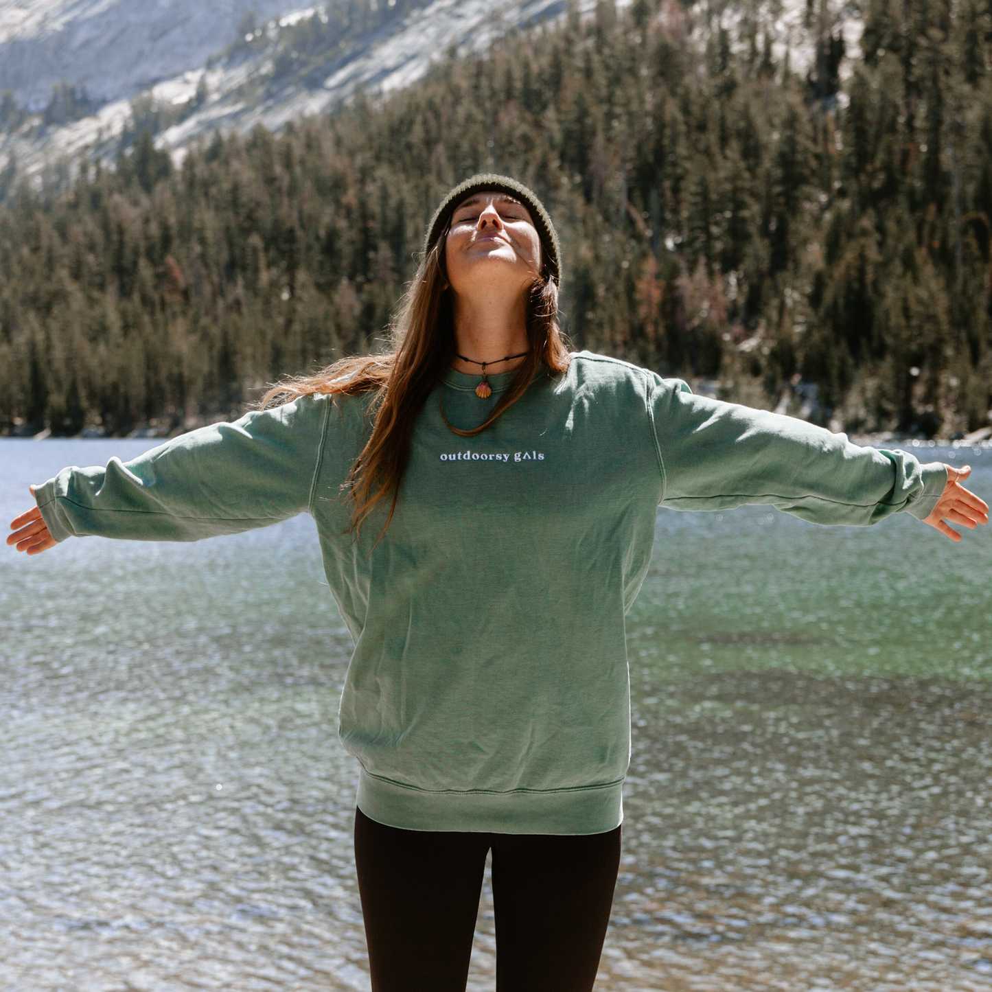 Outdoorsy Gals Crewneck