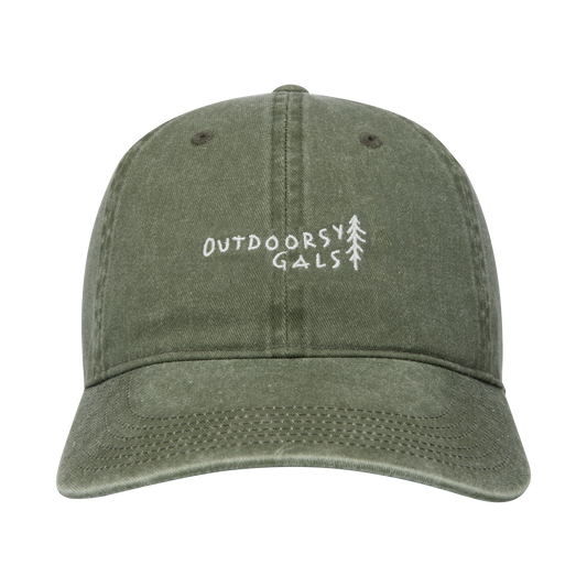 Outdoorsy Gals | Olive Dad Hat